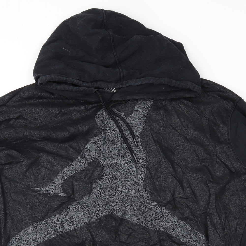Nike Mens Black   Pullover Hoodie Size 2XL