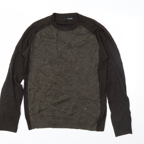 The Kids Division Womens Brown  Knit Pullover Jumper Size S