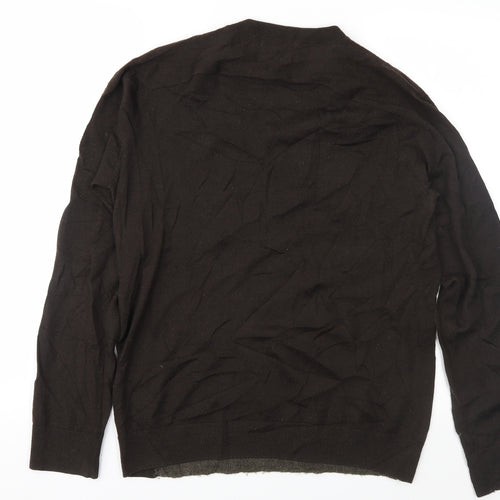 The Kids Division Womens Brown  Knit Pullover Jumper Size S