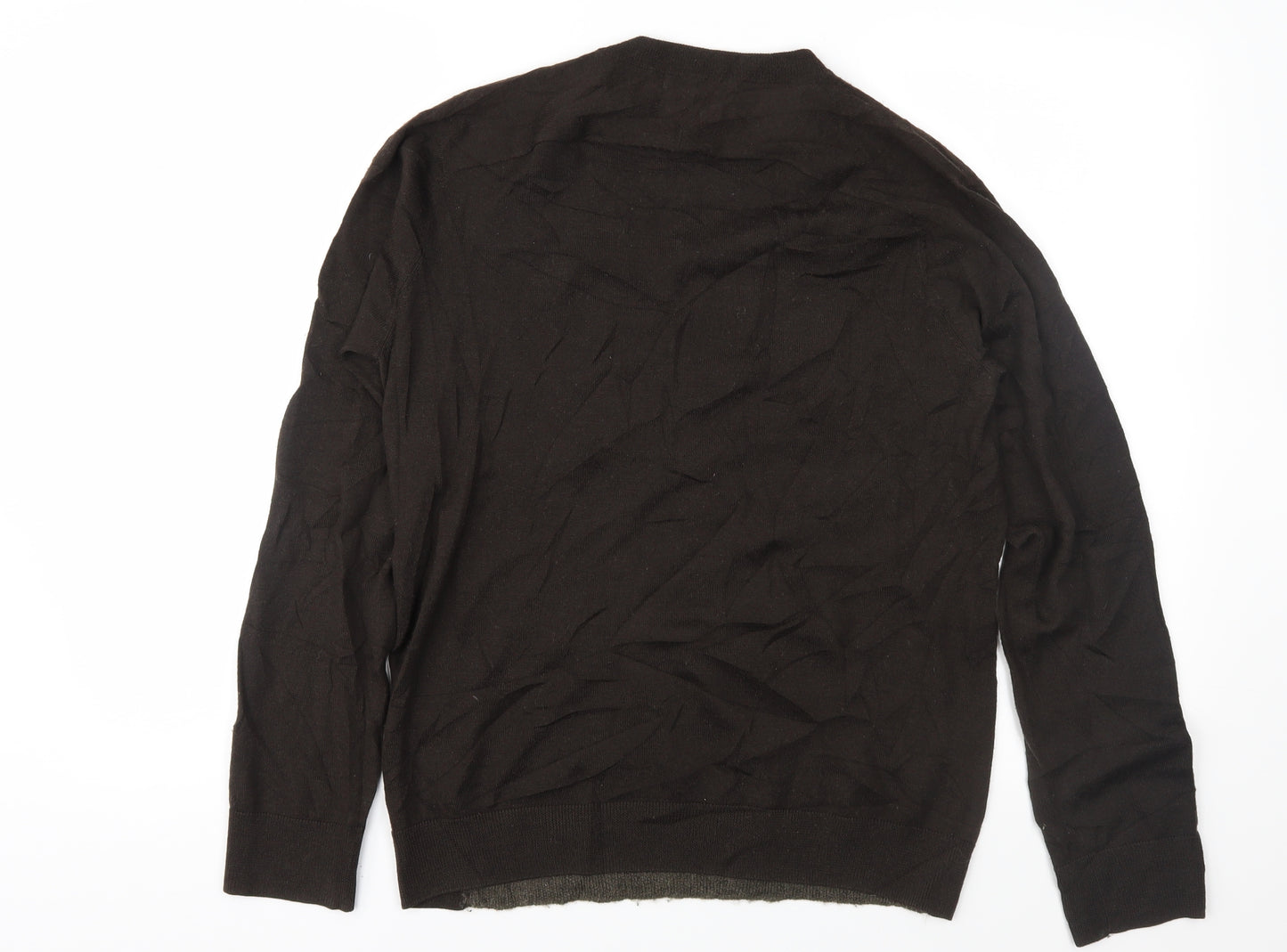 The Kids Division Womens Brown  Knit Pullover Jumper Size S