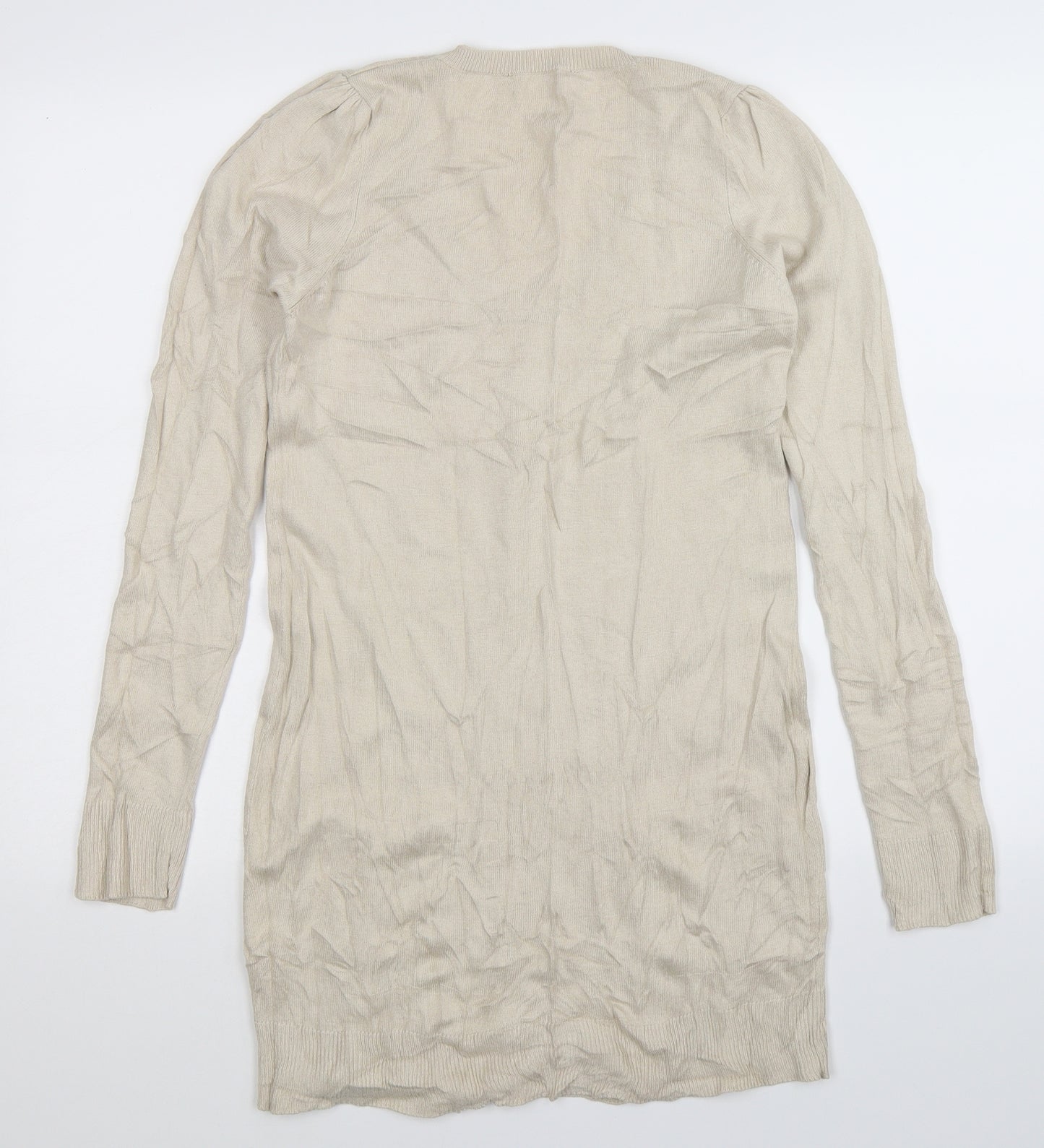Dorothy Perkins Womens Beige  Knit Pullover Jumper Size 10