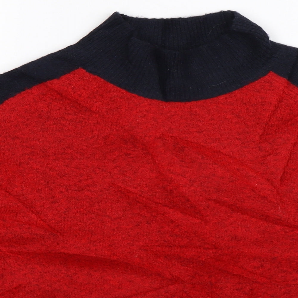 Marks and Spencer Womens Red  Knit Pullover Jumper Size M