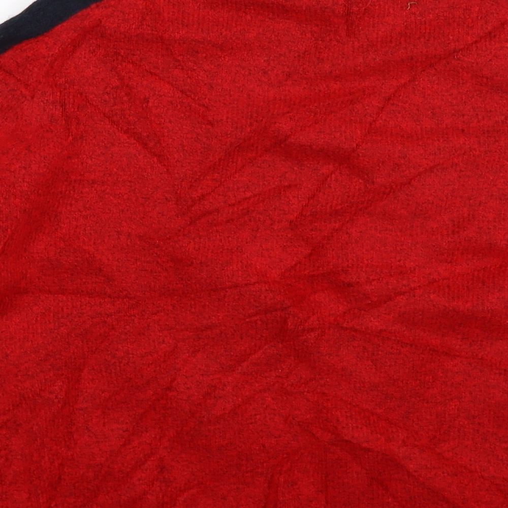 Marks and Spencer Womens Red  Knit Pullover Jumper Size M