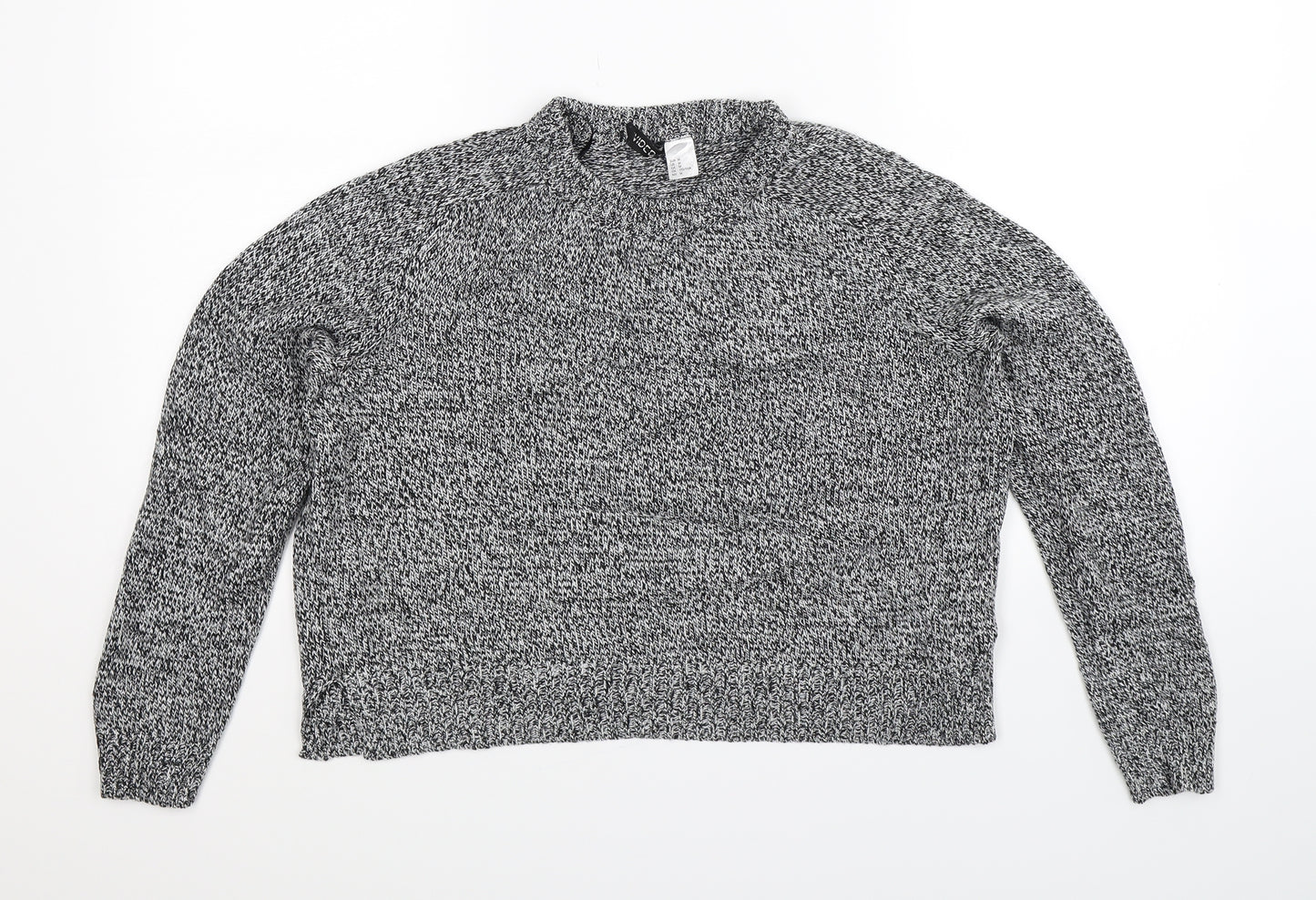 Divided Womens Grey  Knit Pullover Jumper Size M