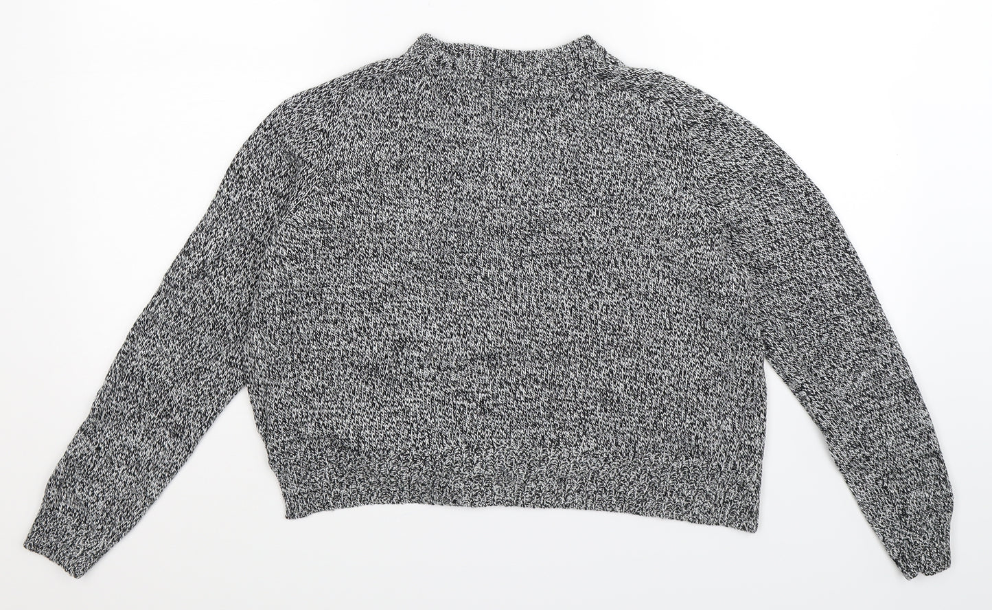 Divided Womens Grey  Knit Pullover Jumper Size M