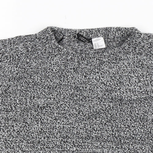 Divided Womens Grey  Knit Pullover Jumper Size M
