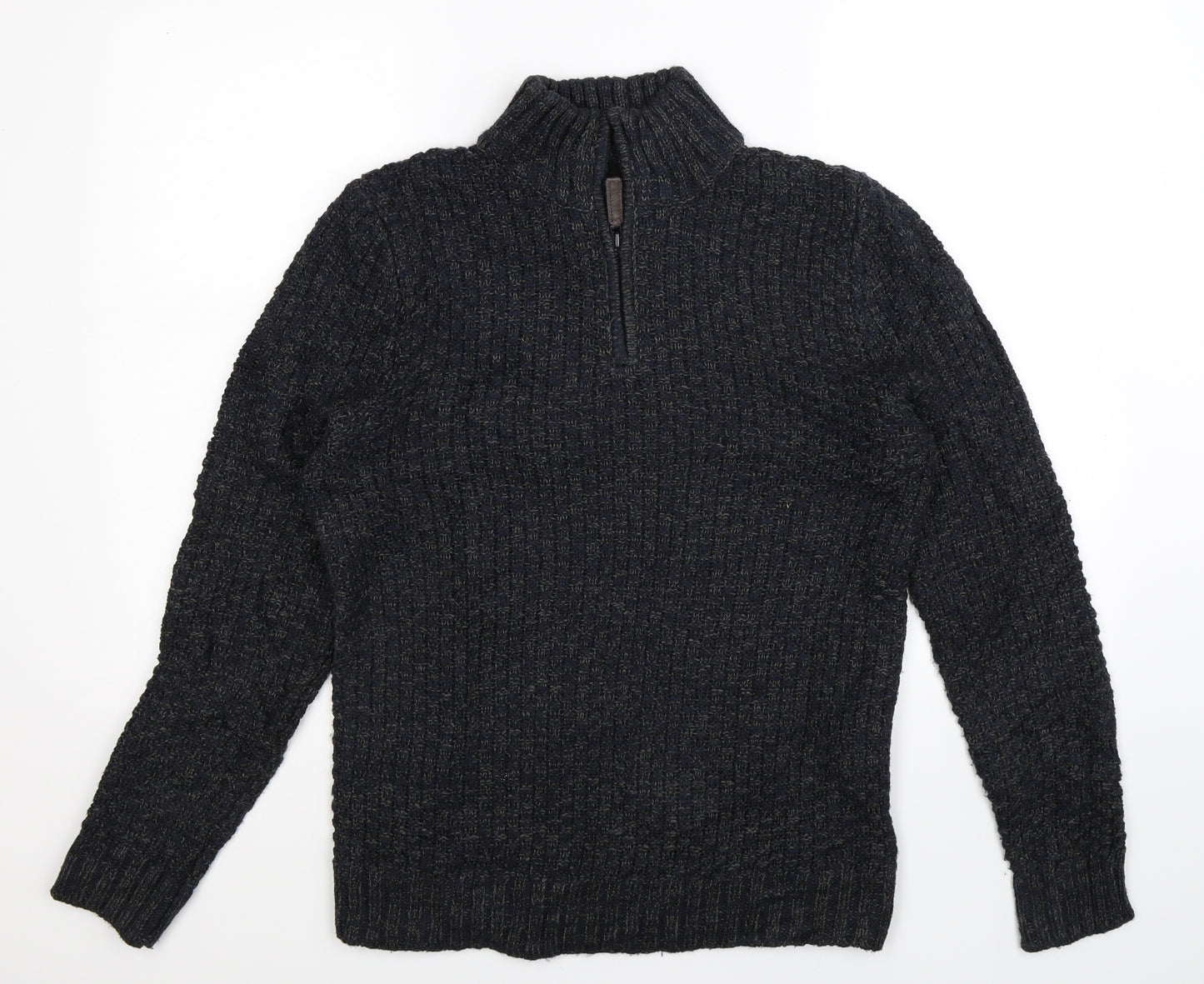 TU Womens Grey  Knit Pullover Jumper Size S