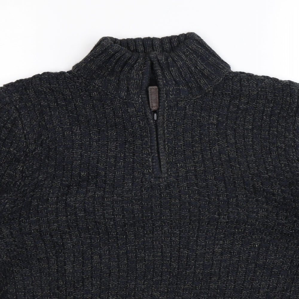 TU Womens Grey  Knit Pullover Jumper Size S