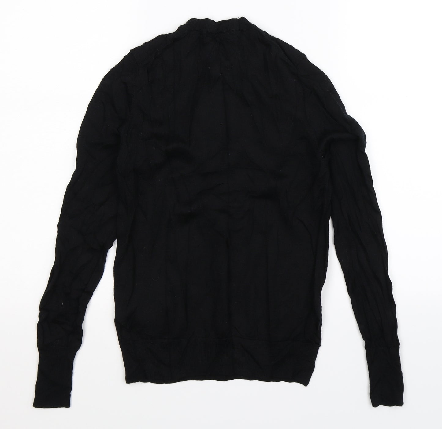 Uniqlo Womens Black  Knit Pullover Jumper Size S