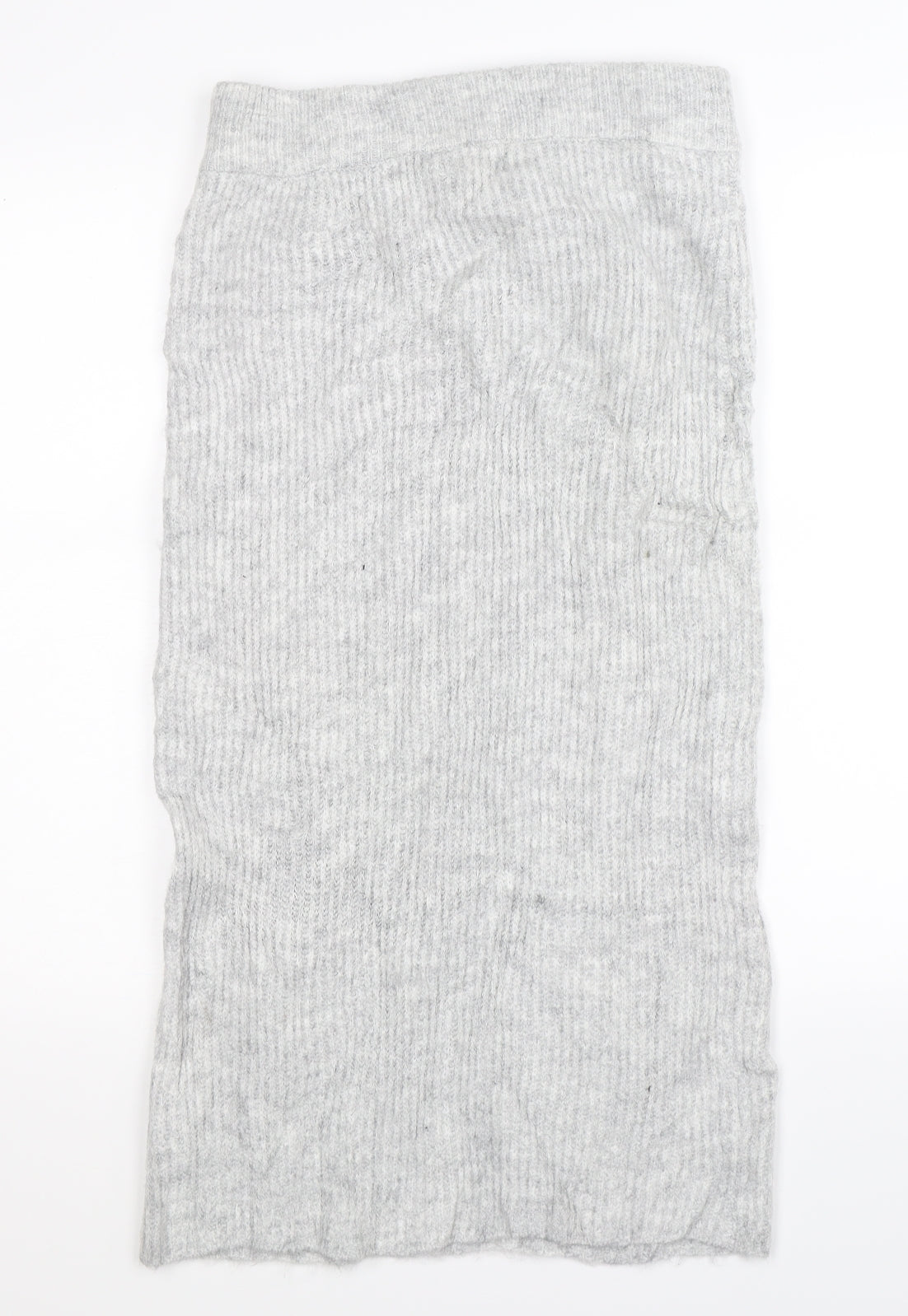 Primark Womens Grey  Knit Maxi Skirt Size 12