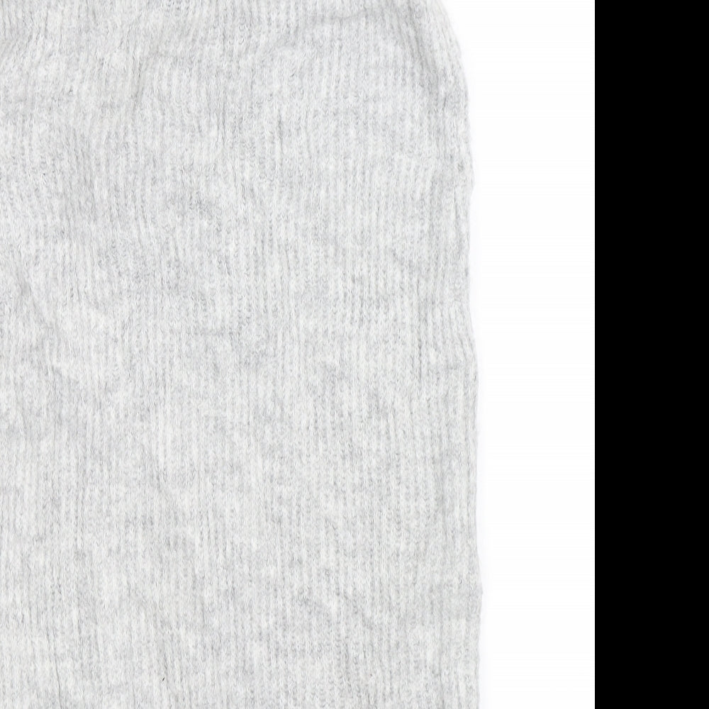 Primark Womens Grey  Knit Maxi Skirt Size 12
