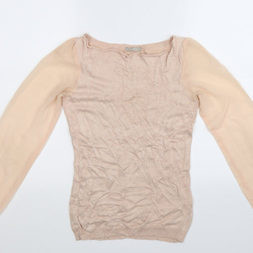ORSAY Womens Beige  Knit Pullover Jumper Size S
