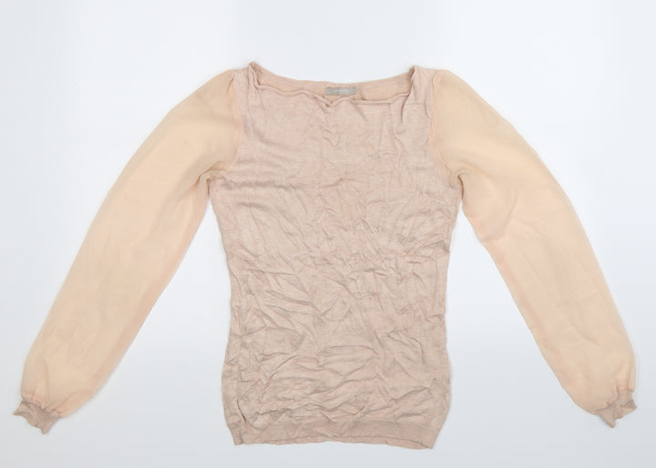 ORSAY Womens Beige Knit Pullover Jumper Size S