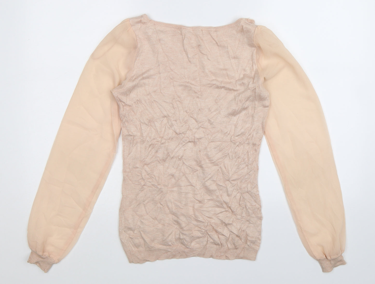 ORSAY Womens Beige  Knit Pullover Jumper Size S
