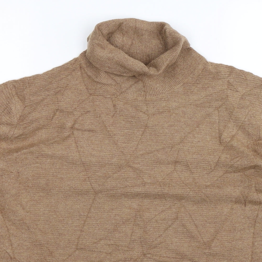 Burton Mens Beige  Knit Pullover Jumper Size L