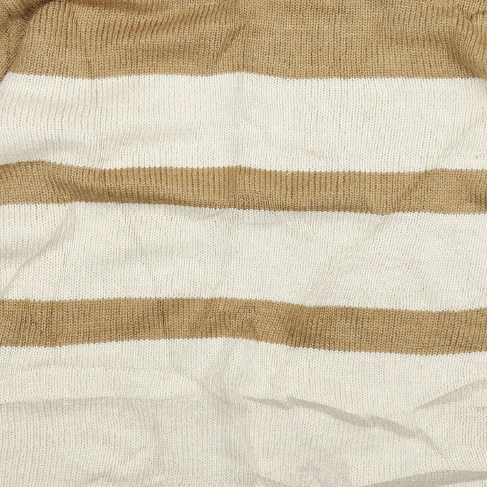 Atmosphere Womens Beige  Knit Pullover Jumper Size 14