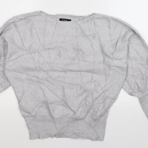 RESERVED Womens Grey  Knit Pullover Jumper Size S  - Oversized