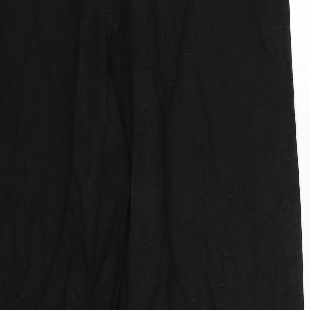 George Womens Black   Trousers  Size 12 L28 in