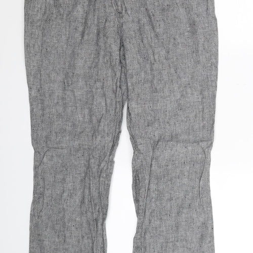 TU Womens Grey   Trousers  Size 16 L28 in