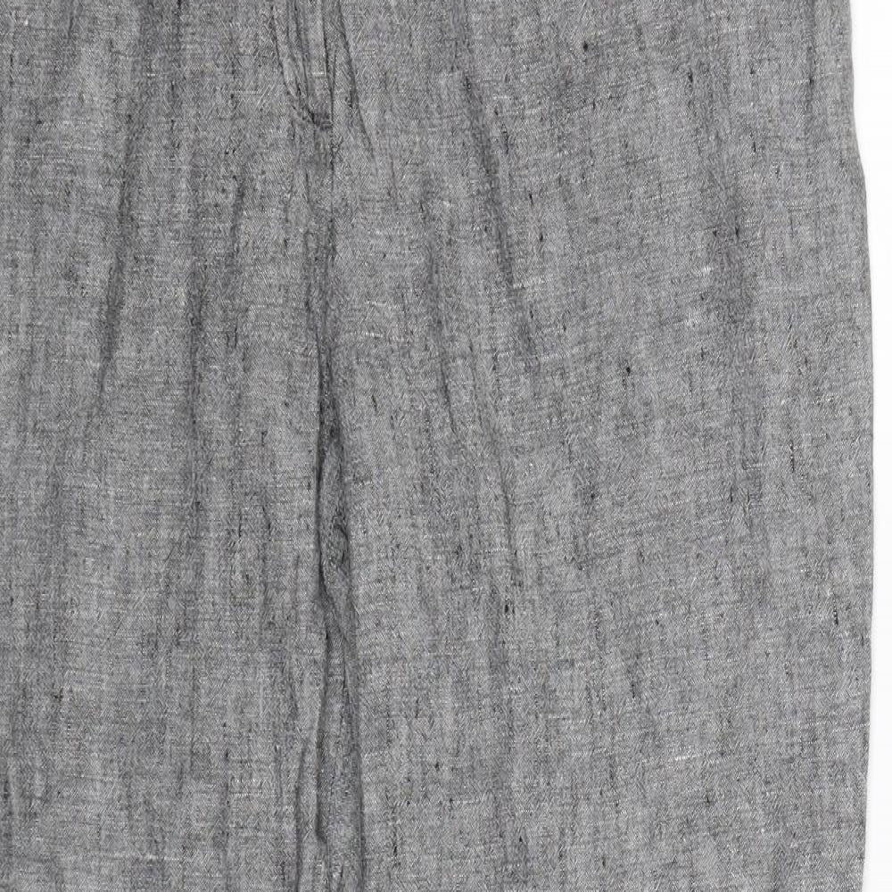 TU Womens Grey   Trousers  Size 16 L28 in