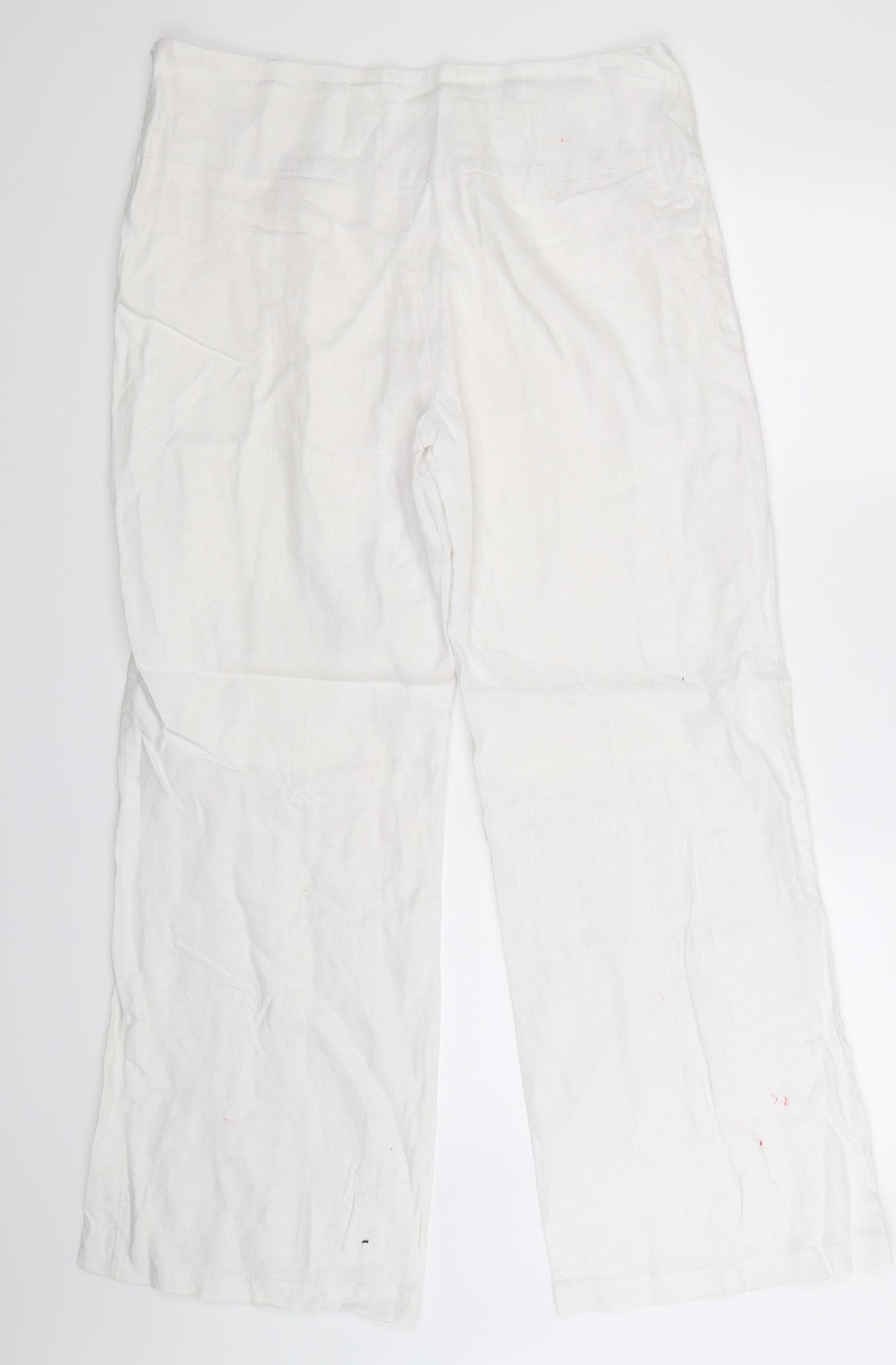 Atmosphere Womens White   Trousers  Size 16 L31 in