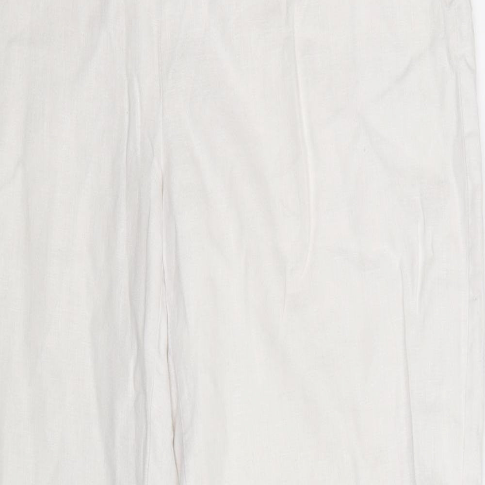 Atmosphere Womens White   Trousers  Size 16 L31 in