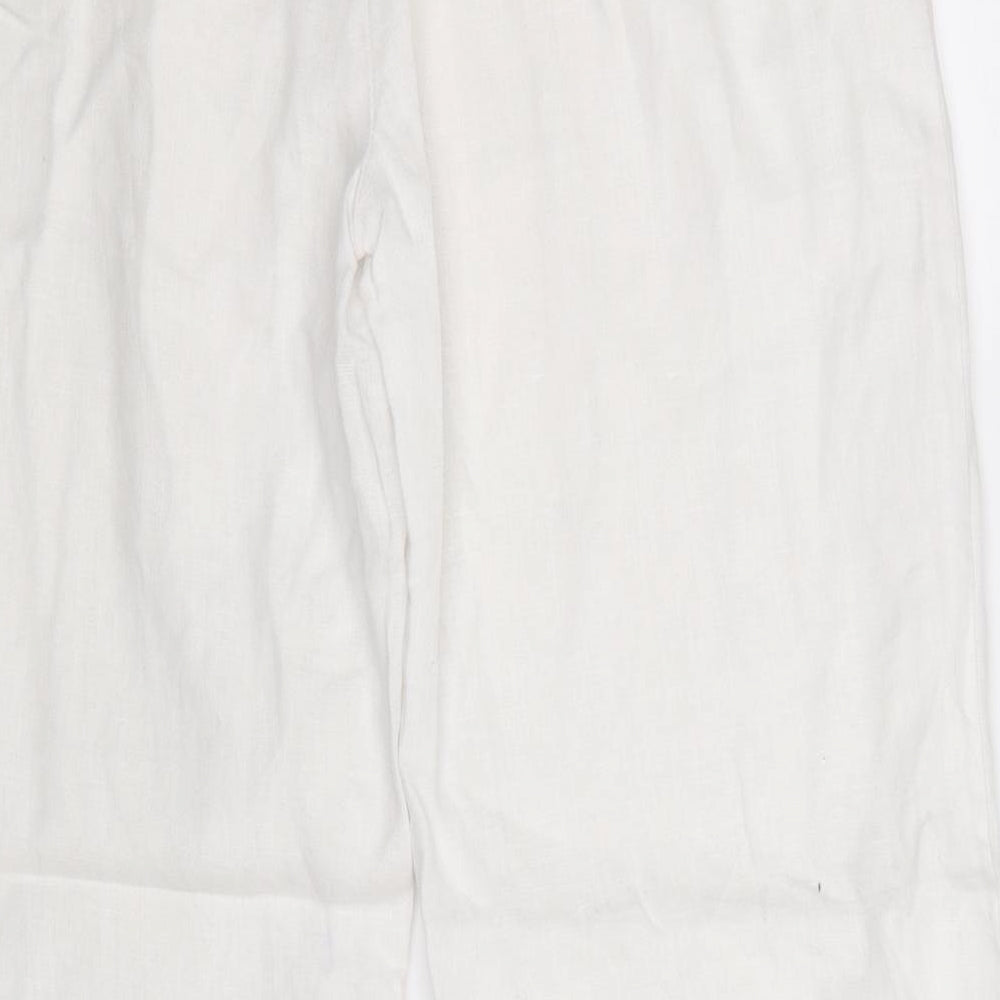 Atmosphere Womens White   Trousers  Size 16 L31 in