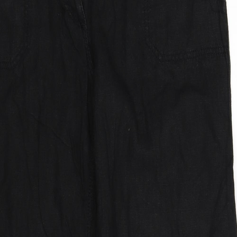 NEXT Womens Black   Trousers  Size 12 L30 in