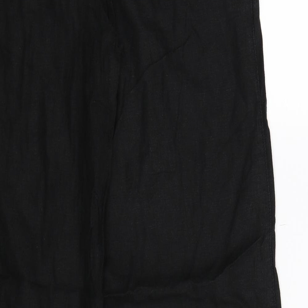 NEXT Womens Black   Trousers  Size 12 L30 in