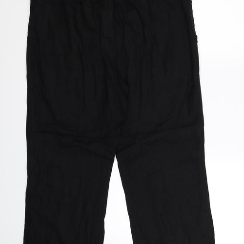 Very Womens Black   Trousers  Size 16 L30 in