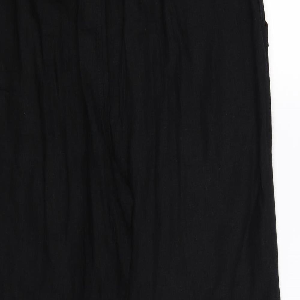 Very Womens Black   Trousers  Size 16 L30 in