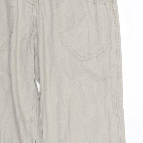George Womens Grey   Trousers  Size 8 L30 in