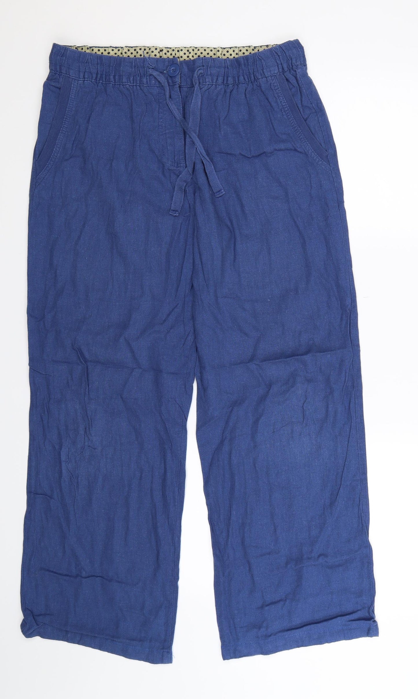 TU Womens Blue   Trousers  Size 12 L29 in