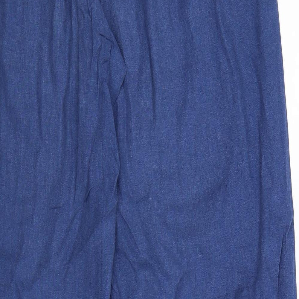 TU Womens Blue   Trousers  Size 12 L29 in