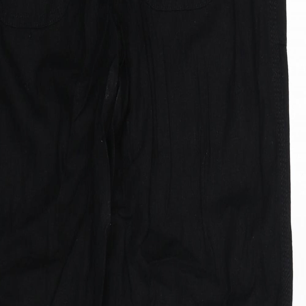 TU Womens Black   Trousers  Size 10 L30 in