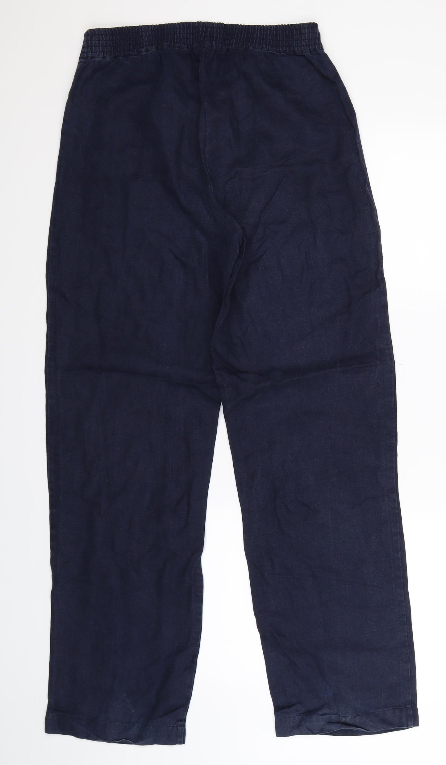 Crea Womens Blue   Trousers  Size 10 L31 in