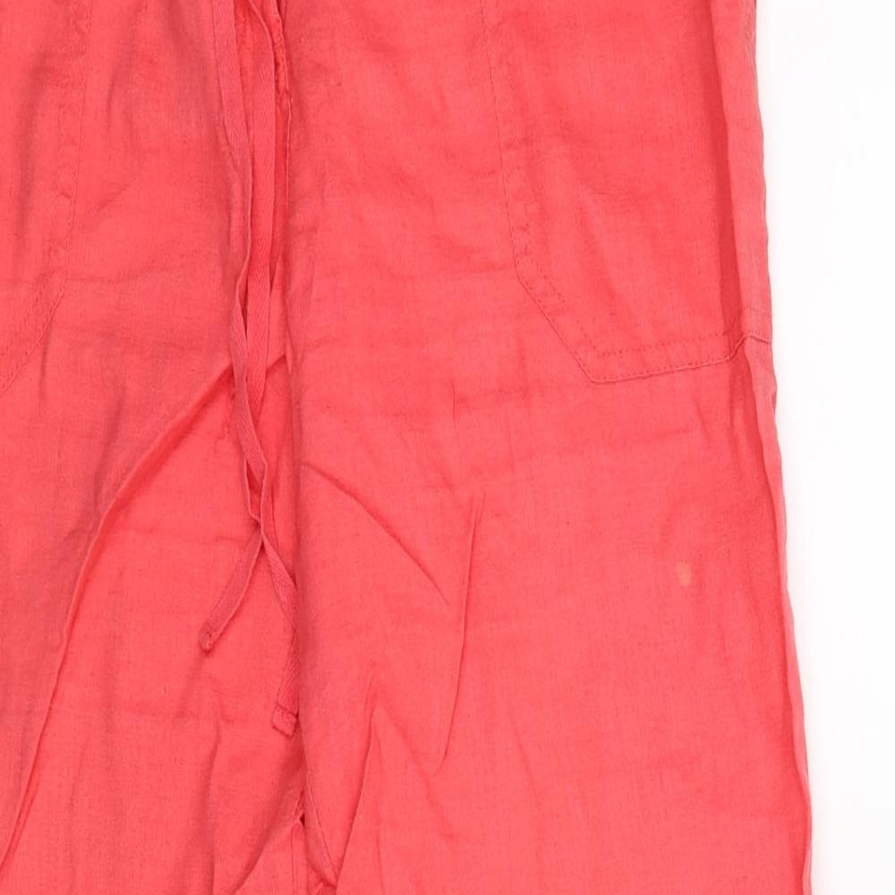 Atmosphere Womens Pink   Trousers  Size 12 L31 in