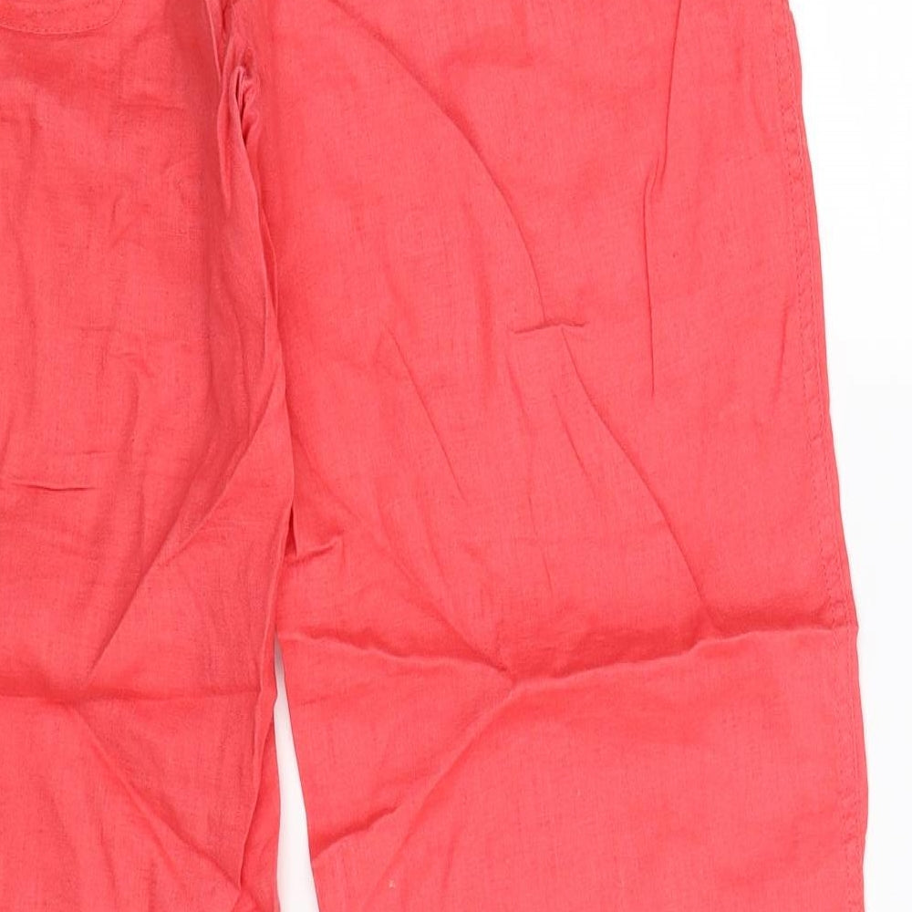 Atmosphere Womens Pink   Trousers  Size 12 L31 in