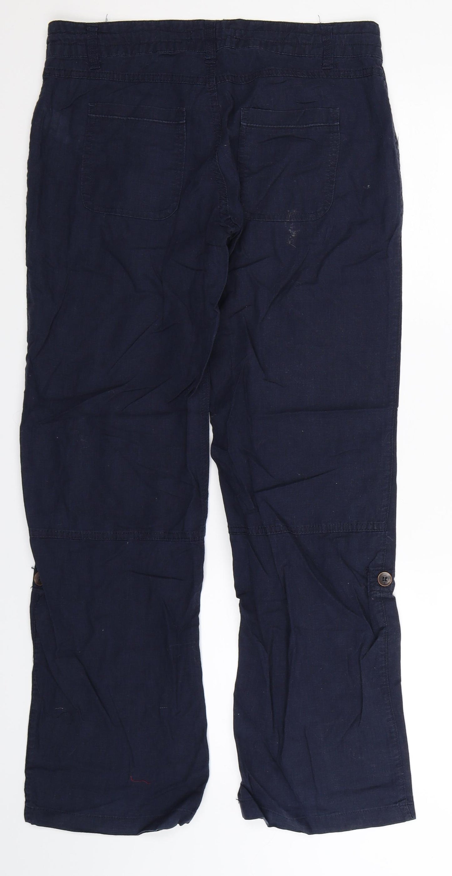 Atmosphere Womens Blue   Trousers  Size 8 L30 in