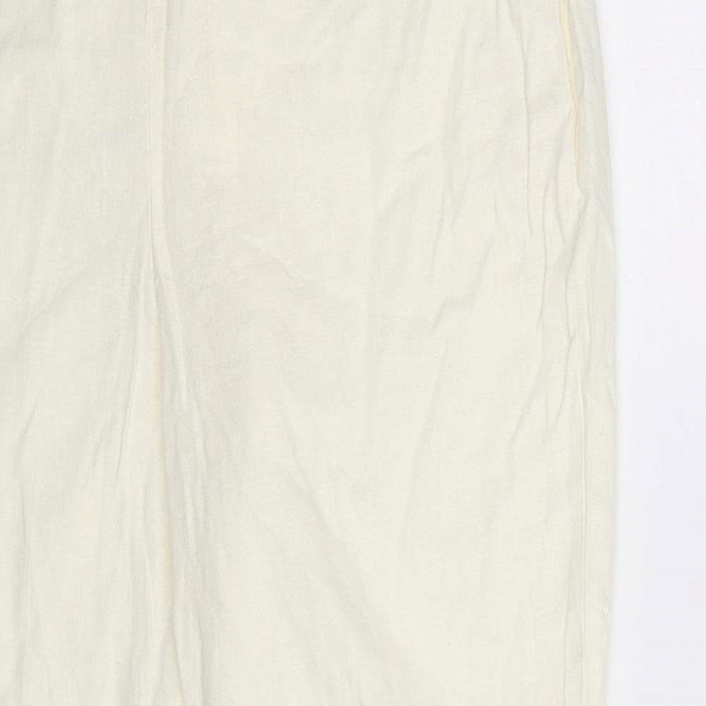 Atmosphere Womens White   Trousers  Size 10 L28 in