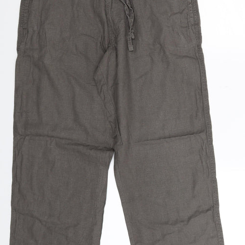 Marks and Spencer Mens Grey   Trousers  Size 32 L30 in