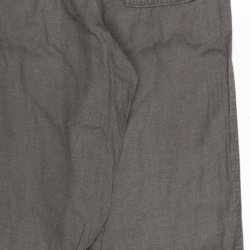 Marks and Spencer Mens Grey   Trousers  Size 32 L30 in