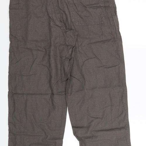 Marks and Spencer Mens Grey   Trousers  Size 32 L29 in