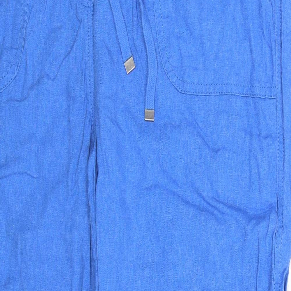 George Womens Blue   Trousers  Size 14 L26 in