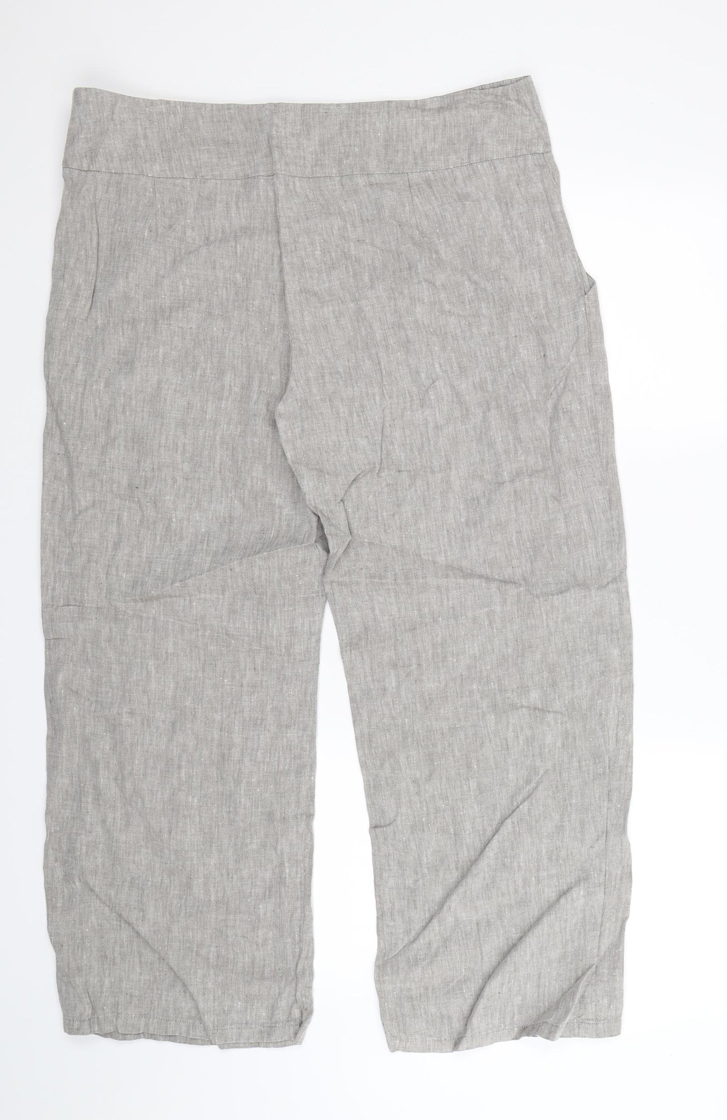 TU Womens Grey   Trousers  Size 16 L27 in