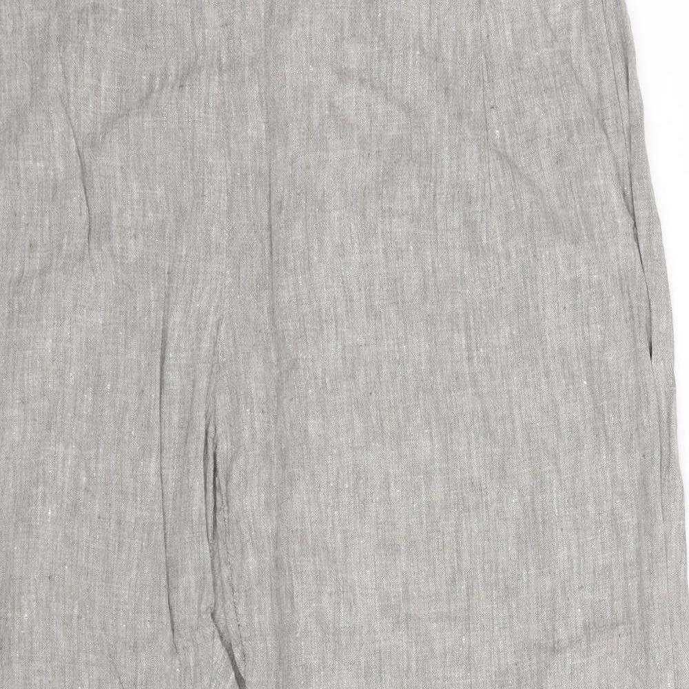 TU Womens Grey   Trousers  Size 16 L27 in