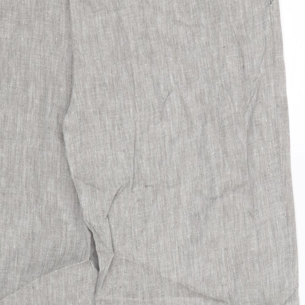 TU Womens Grey   Trousers  Size 16 L27 in