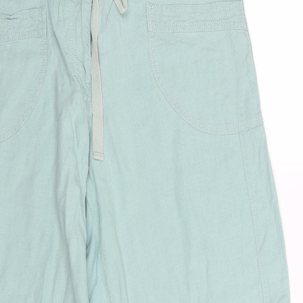 NEXT Womens Green   Trousers  Size 14 L28 in