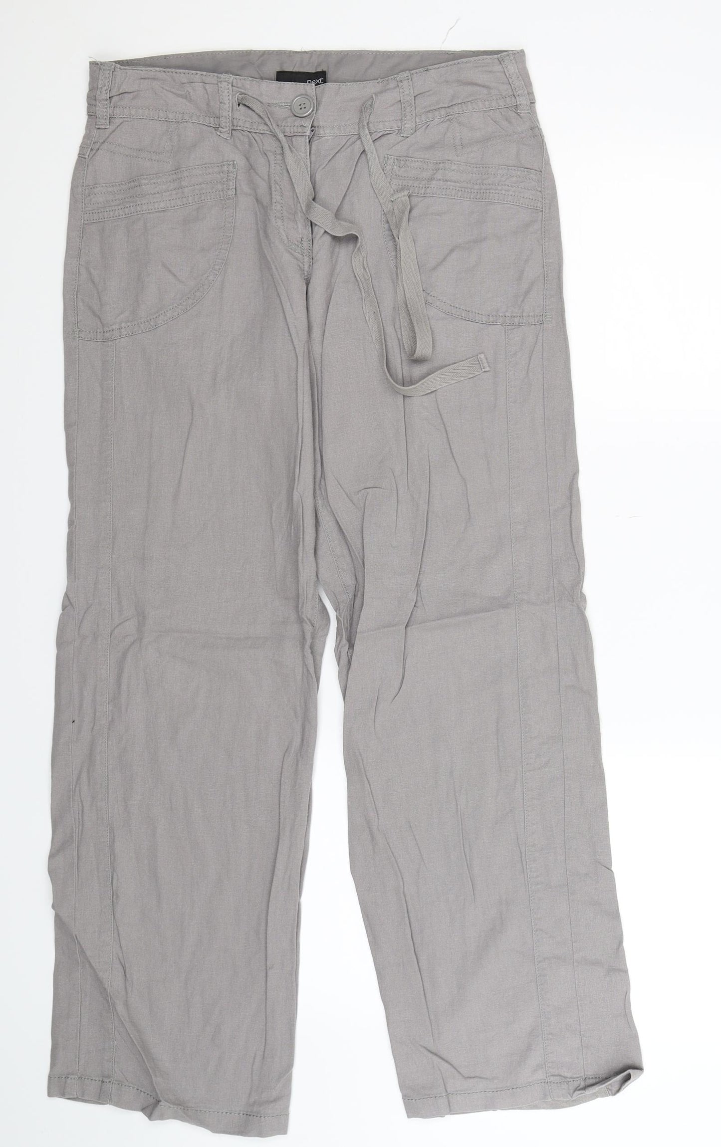 NEXT Womens Grey   Trousers  Size 12 L30 in