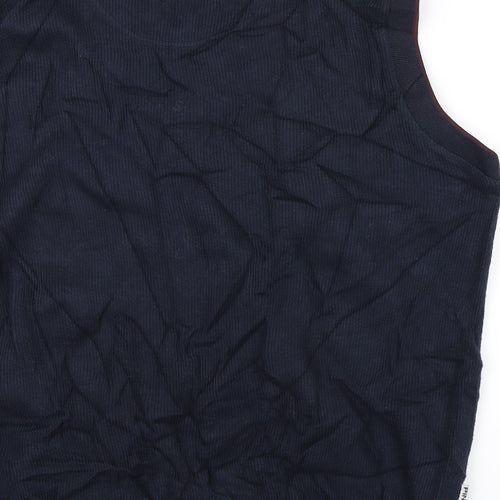 Ping Mens Blue  Knit Vest Jumper Size L